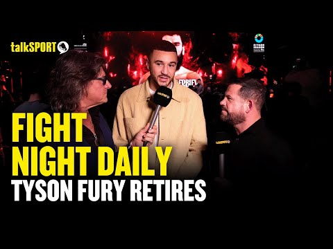 “AJ Fight Still Happens!” talkSPORT Boxing REACT To Tyson Fury Retiring | Fight Night Daily Podcast