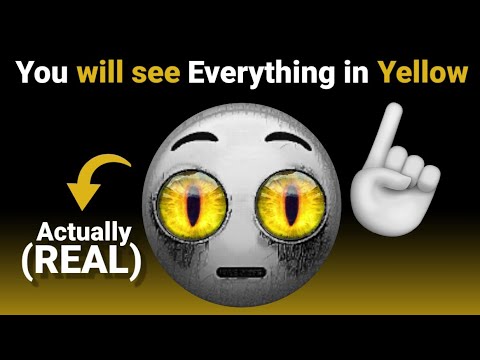 This Video will Make You See Everything in Yellow Color!😱🟡