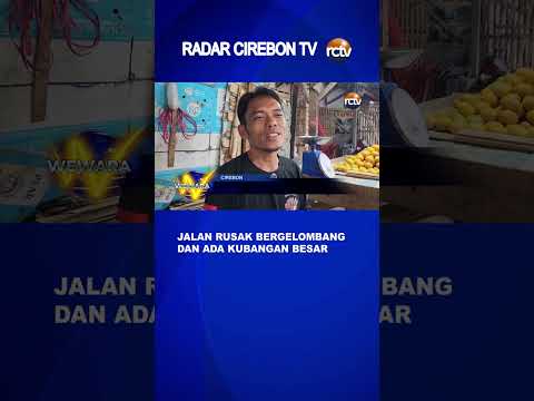 Jalan Rusak Bergelombang dan Ada Kubangan Besar