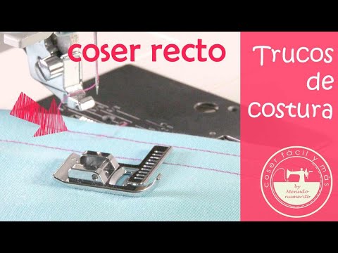 5 trucos para coser recto y no torcerte