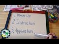 Amanda's Math Lesson Structure