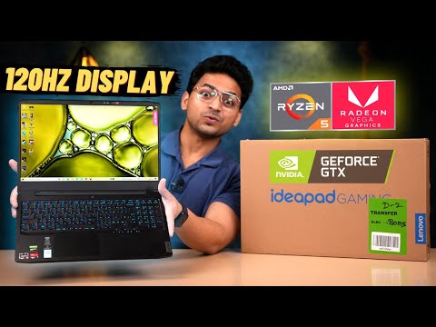(ENGLISH) Budget Gaming Laptop Under 60000 🤯 - Lenovo IdeaPad Gaming 3 🚀 - AMD Ryzen 5 4600H 🔥