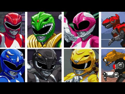 Power Rangers: Rita's Rewind All Characters