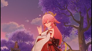 【原神】ていわっとさんぽ【八重神子/両完凸】
