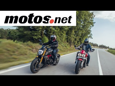 Comparativo Ducati Diavel 1260 S vs Triumph Rocket3 R | Prueba / Test / Review en español