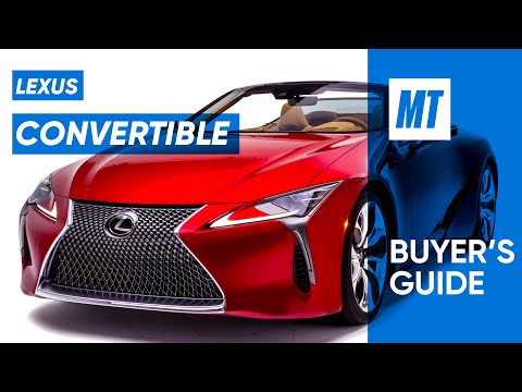 Lexus Convertible! 2021 Lexus LC500 REVIEW | MotorTrend Buyer's Guide