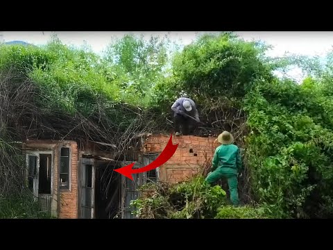 Revive & Transform an Abandoned House Overgrown with Grass | Amazing Results