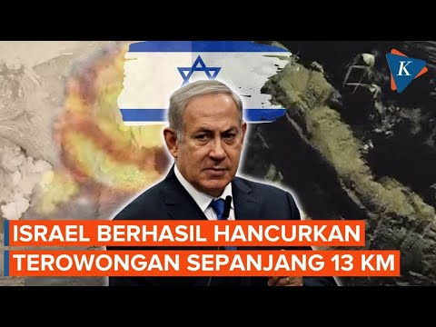 Israel Klaim Berhasil Hancurkan Terowongan Hamas Sepanjang 13 Km