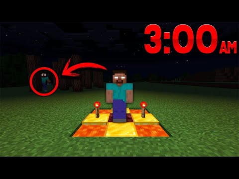 NUNCA INVOQUES A HEROBRINE A LAS 3:00 AM 😨 | MINECRAFT