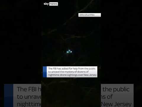 FBI investigate 'mysterious' drones