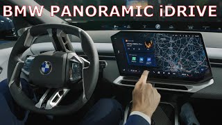 Neue Klasse: BMW iDrive X mit Panoramic Vision Display erklärt