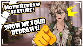 MovieRedraw Feature! Show me your art!