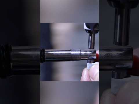 How factories produce silky smooth ballscrews.#automation #production #shorts