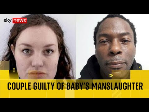 BREAKING: Constance Marten and Mark Gordon guilty of manslaughter of their newborn baby