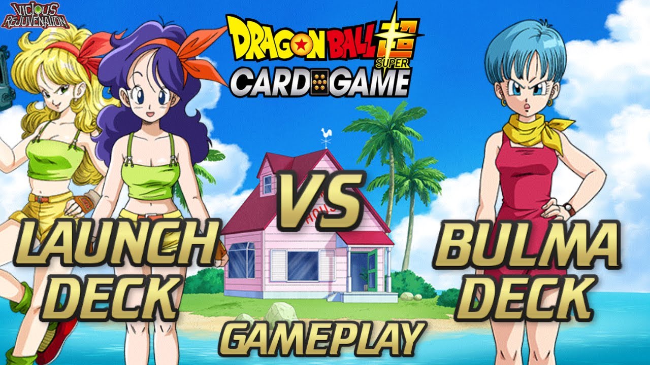 BULMA VS LAUNCH! DRAGON BALL SUPER CARD GAME