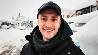 The snow in Japan is wild.