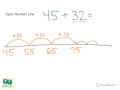 Exploring 2-Digit Addition with Open Number Lines