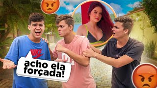 FALEI MAL DA MARIA NICOLLY PRO VINICIUS!!(a reação dele me surpreendeu)