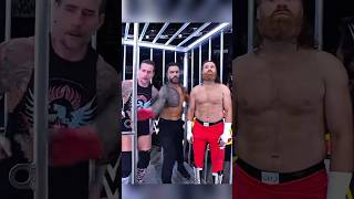 Roman Reigns And CM punk rivalry #shorts