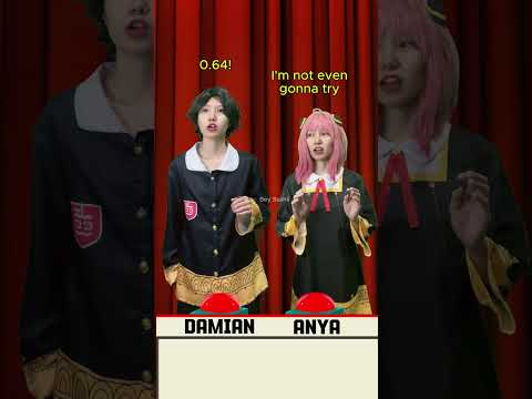 Damianya in a quiz bee #spyxfamily #spyxfamilycosplay