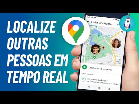 Como Ver LOCALIZAÇÃO em TEMPO REAL de Outra Pessoa | Namorado, Amigos e Filhos