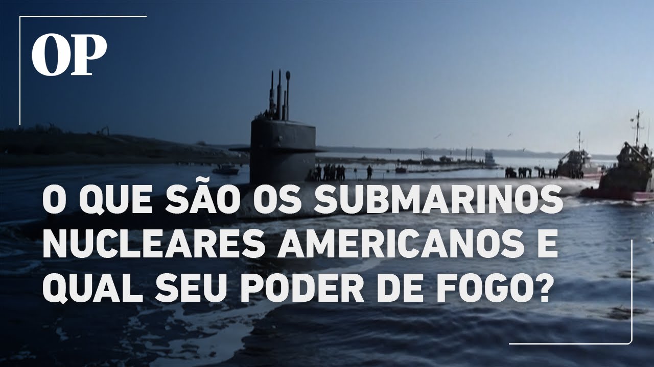 Entenda o que são os submarinos nucleares usados por Trump para ameaçar a Rússia