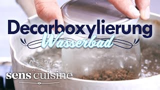 Decarboxylierung von Cannabis im Wasserbad | sens cuisine - Rezepte 