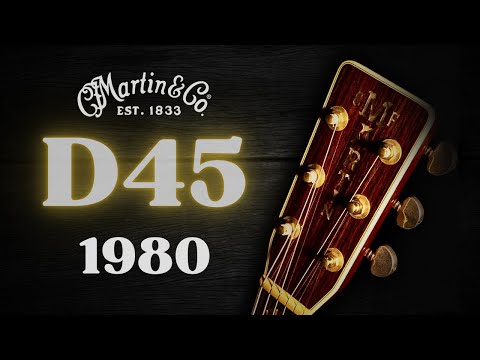 ついに放出！厳選した展示モデル売ります！【Martin D-45】1979年スペックの1980年製（完全予約制 名古屋アコギ専門店 オットリーヤギター）