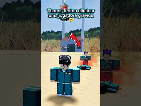 Thanos tentou eliminar uma jogadora grávida no Squid Game #roblox #shorts #robloxshorts