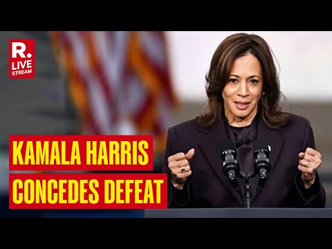 Kamala Harris Concedes Election Loss to Donald Trump But Vows To Fight On