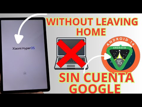 Android 15 - 14 SIN PC - Quitar o Eliminar cuenta de google Tablet xiaomi redmi Ipad se