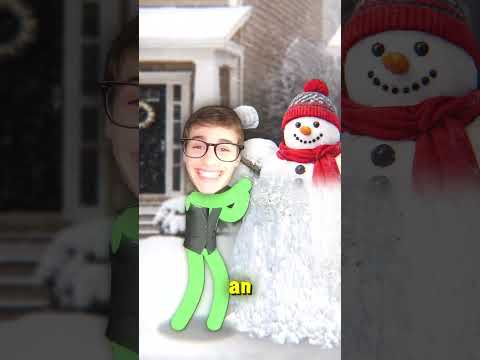 THE NEIGHBOR AND THE SNOWMAN