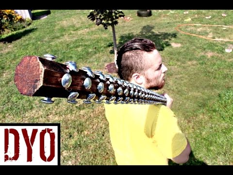 Homemade SAMURAI WAR CLUB / Kanabo Test
