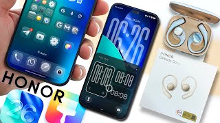 TRUCOS HONOR: Instala YA el Tema de iOS 26 con Efectos de Cristal + Review Honor Earbuds Open