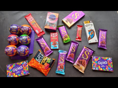 Lots of chocolates, surprise toys, chocolate opening video, lots of chocolates,Cadbury celebration