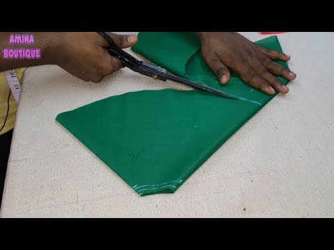 Bell Sleeves Designs Using Dori Piping Cutting and Stitching