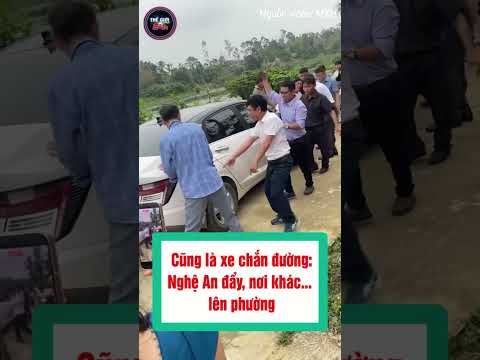 Xe chắn lối? Nghệ An nói ít, đẩy nhiều! #shorts  #tintuc24h  #tintuc #tin #tin24h