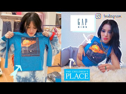 styling kids clothes into "insta baddie outfits" PRANK + EXPERIMENT