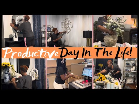 **PRODUCTVE* DAY IN THE LIFE | DINING ROOM CLEAN &N REFRESH | GET MY HOUSE TOGETHER