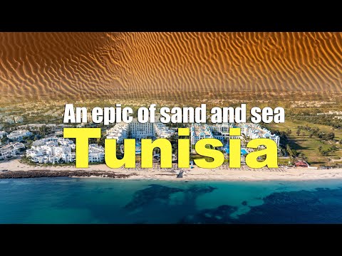 An epic of sand and sea: aerial photography of Tunisia