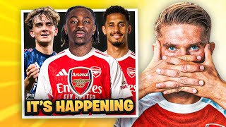 Arsenal’s New Forward Has ARRIVED & He’s Special! | Eze Fabrizio Romano Update & Saliba Contract!