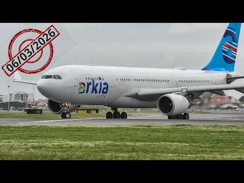 🔴 Lisbon Airport LIVE (🚨Windy🚨)