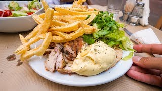 Greek Chicken Gyro Plate & Breathtaking Views of Athens, Greece!