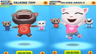 Talking Tom Gold Run NEW UPDATE  Lava Escape Event Talking Tom VS Talking Angela New outfit Unlocked