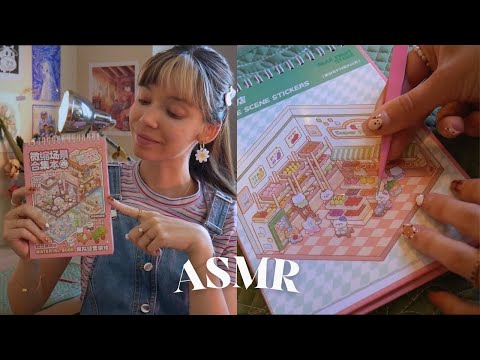 ASMR | Rangement très satisfaisant d'une boutique avec des stickers 🍎