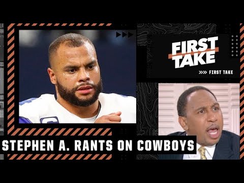 EMBARRASSING!    - Stephen A. goes on a Cowboys RANT after the loss to the 49ers | First Take video clip