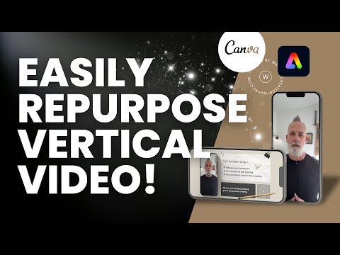 Repurpose Vertical Video for YouTube (with Canva + Adobe Express)!