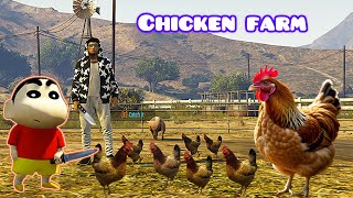 Shinchan Chiken Farming & Processing#gta #shorts #youtubeshorts