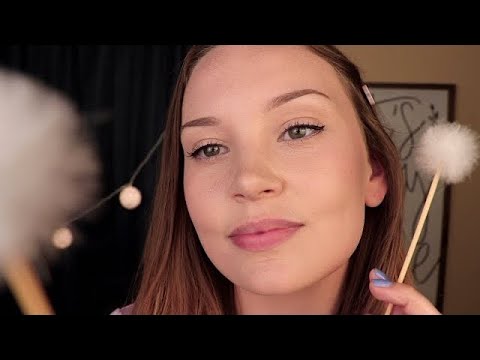 ASMR Close Up Personal Attention ❤️ (Brushing, Head + Ear Massage, Toxic Energy Removal)