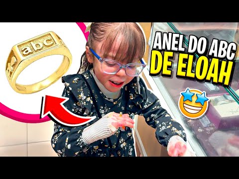 ESCOLHENDO O ANEL DO ABC DE ELOAH! Dia a Dia com Amanda